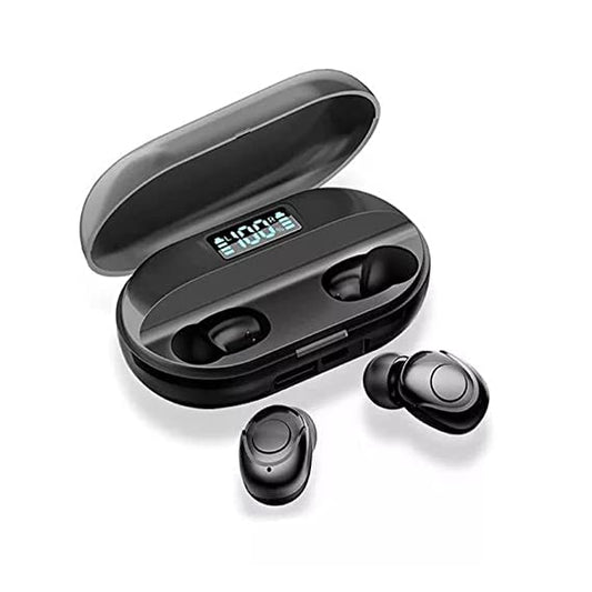 VEKIN TWS-T2 Sport Wireless Earbud Headphone with Noise Cancellation Bluetooth Headset (Black)
