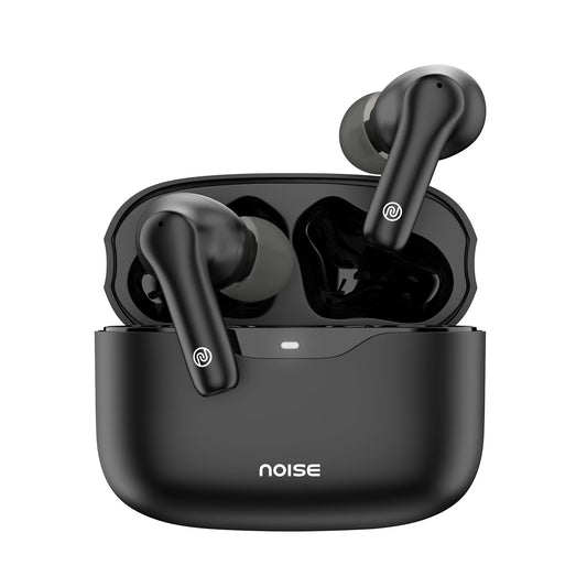 Noise Buds VS103 Pro Truly Wireless in-Ear Earbuds with ANC(Upto 25dB), 40H Playtime, Quad Mic with ENC, Instacharge(10 min=150 min), Gaming Mode, BT v5.2 (Jet Black)